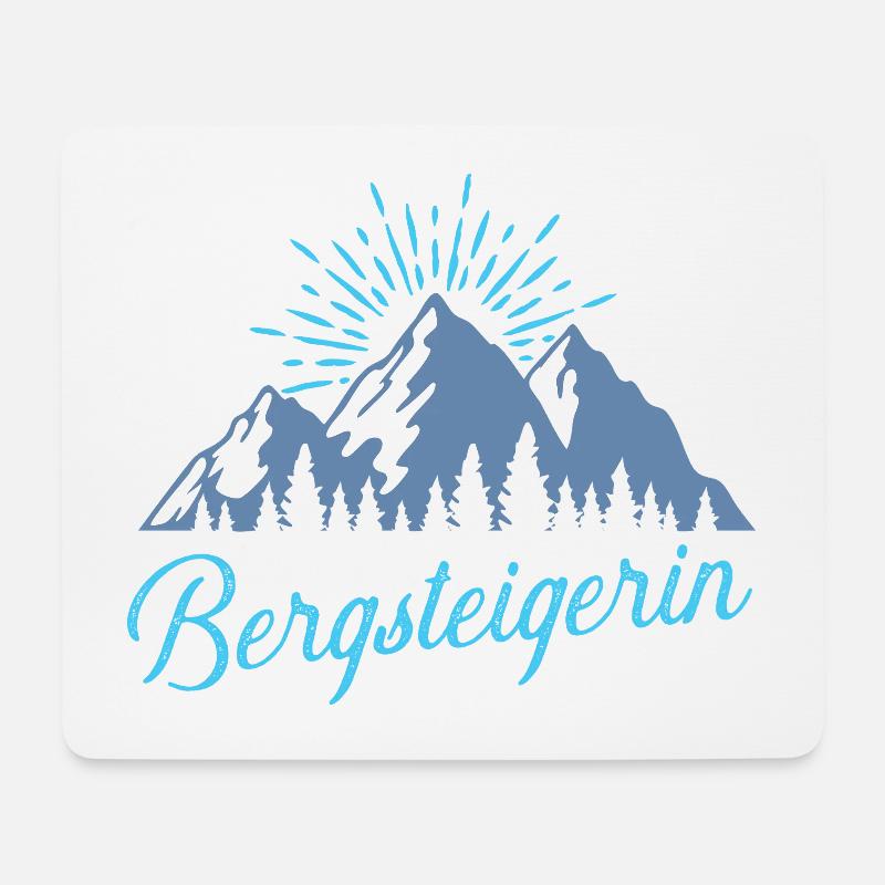 Climber - Mouse Pad (horizontal) - white