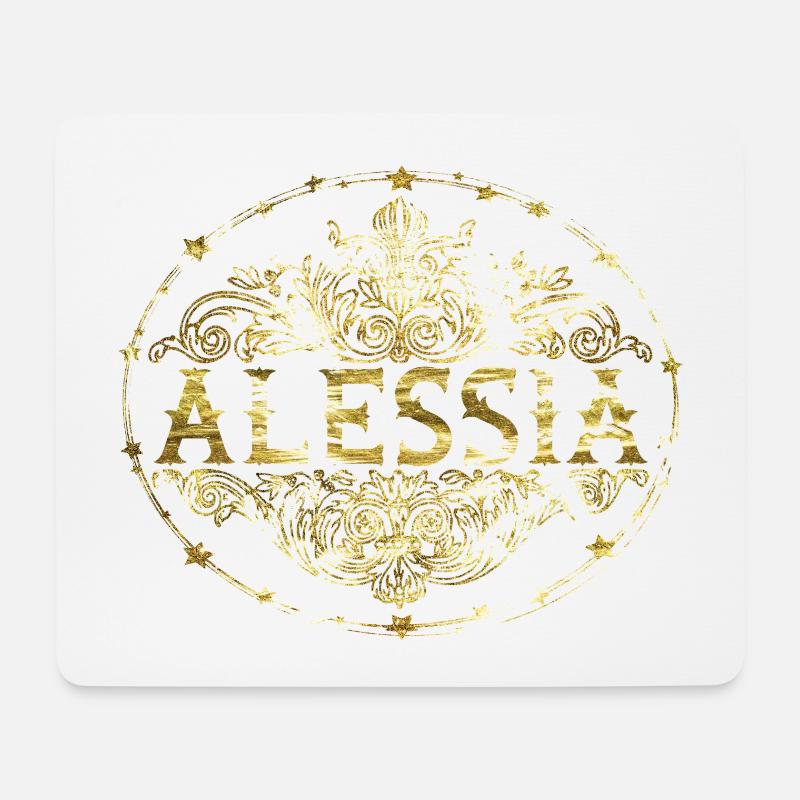 Alessia - Mouse Pad (horizontal) - white