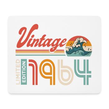 1964 Birthday Gift Born in 1964 - Mouse Pad (horizontal) - white - Front