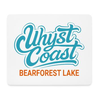 Uhyst Coast Spree Bärwalder See Bearforest Lake bl - Mousepad (Querformat) - Weiß - Vorne