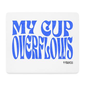 Christentum Christlicher Bibelvers - Mousepad (Querformat) - Weiß - Vorne