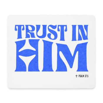 Christentum Christlicher Bibelvers - Mousepad (Querformat) - Weiß - Vorne
