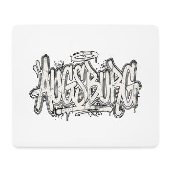 Augsburg Graffiti - Mousepad (Querformat) - Weiß - Vorne