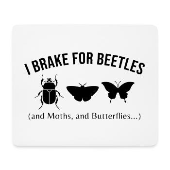 Insektensammler Entomologie Entomologe Käferliebhaber - Mousepad (Querformat) - Weiß - Vorne