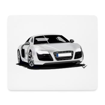 Auto kz - Tapis de souris (format paysage) - blanc - Devant