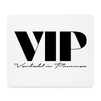 VIP In love with fries - Mouse Pad (horizontal) - white - Front