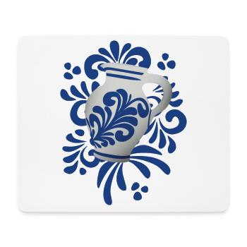 Funny gift idea for apple wine, apples from Bembel - Mouse Pad (horizontal) - white - Front