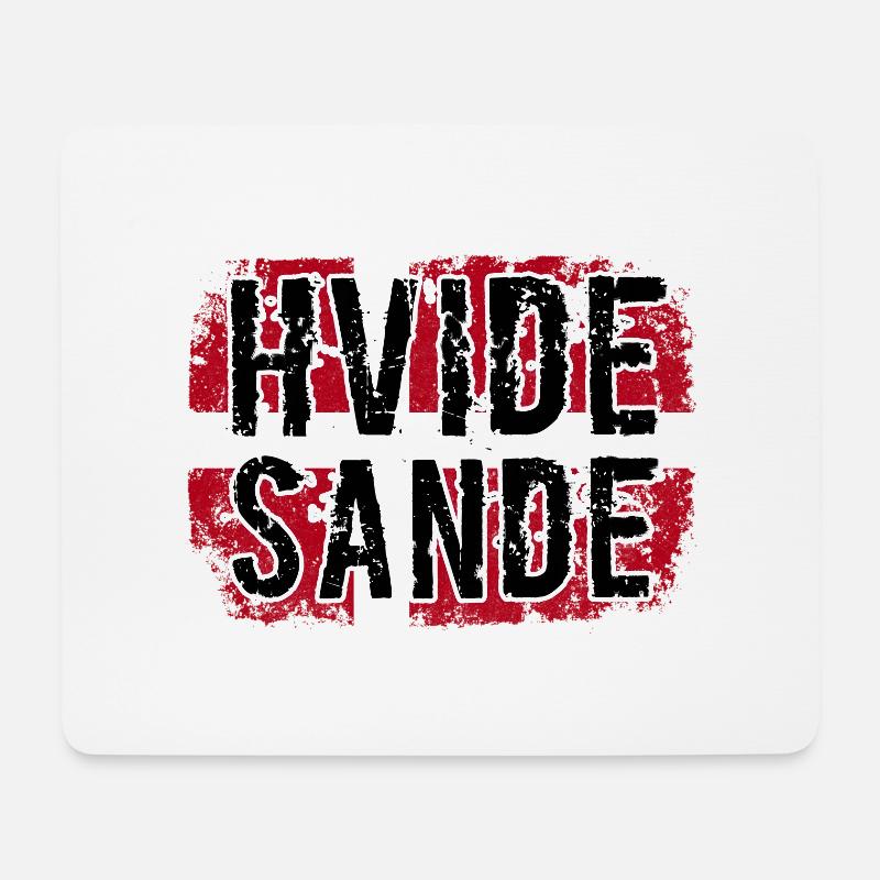 Hvide Sande, Westjütland, Dänemark, Nordsee - Mousepad (Querformat) - Weiß