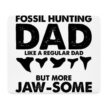Fossil Archaeology Design Fossils Fossil Hunters - Mouse Pad (horizontal) - white - Front