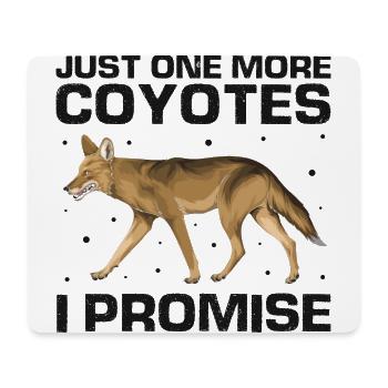 Coyote Design for Coyote Shreactors - Mouse Pad (horizontal) - white - Front