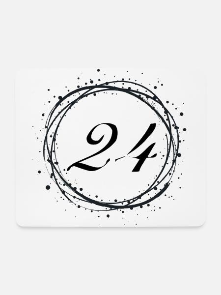 24 - Mouse Pad (horizontal) - white