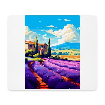 Provence Frankreich Vintage Reiseplakat Souvenir WPA - Mousepad (Querformat) - Weiß - Vorne