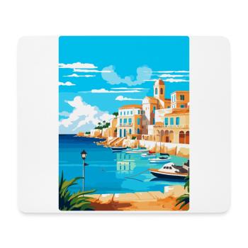 Menorca Spanien Vintage Reiseplakat WPA Souvenir - Mousepad (Querformat) - Weiß - Vorne