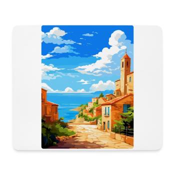 Tarragona Spain Vintage Travel Poster Souvenir WPA - Mouse Pad (horizontal) - white - Front