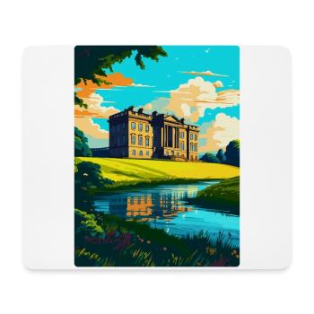 Lyme Park England Uk Vintage Travel Poster WPA Art - Mouse Pad (horizontal) - white - Front