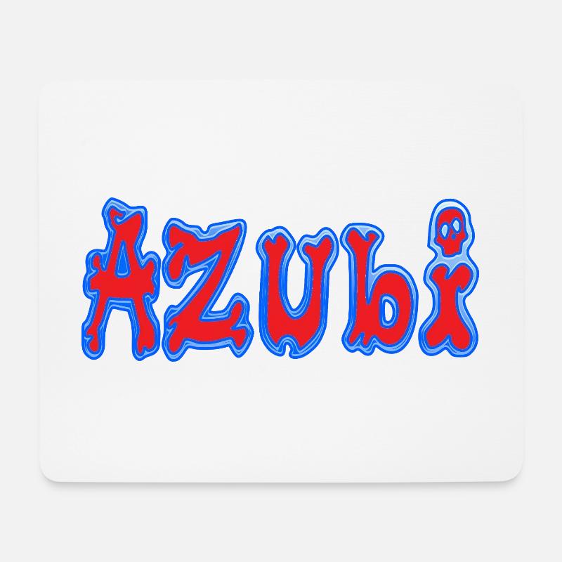 Azubi - Mousepad (Querformat) - Weiß