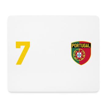 Portugal - Tapis de souris (format paysage) - blanc - Devant