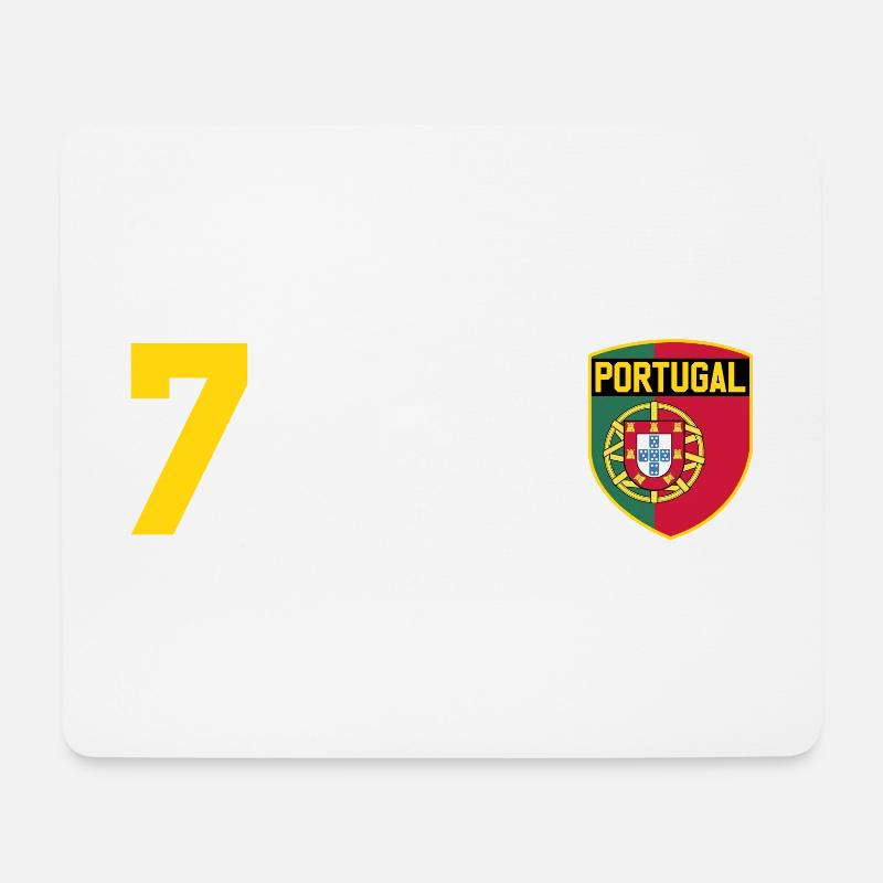 Portugal - Mousepad (Querformat) - Weiß