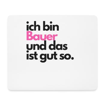 I am farmer farmer farm gift idea - Mouse Pad (horizontal) - white - Front