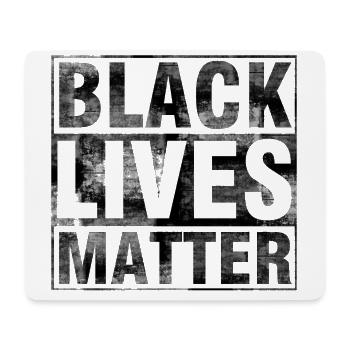 Black Lives Matter, Black Lives Matter - Mouse Pad (horizontal) - white - Front