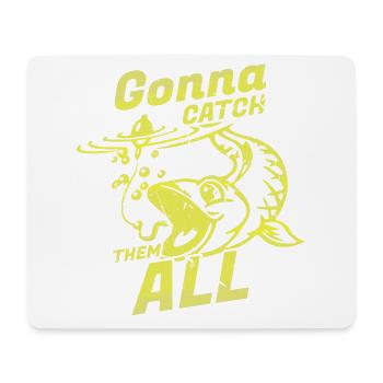 Fishing - Mouse Pad (horizontal) - white - Front
