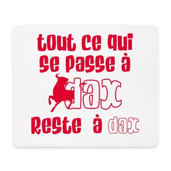 Feria de Dax - Tapis de souris (format paysage) - blanc - Devant