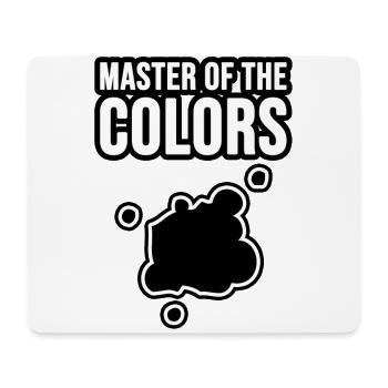 Meister der Farben - Mousepad (Querformat) - Weiß - Vorne