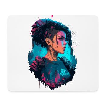 Gorgeous Futuristic Women For Gaming Fans - Mouse Pad (horizontal) - white - Front