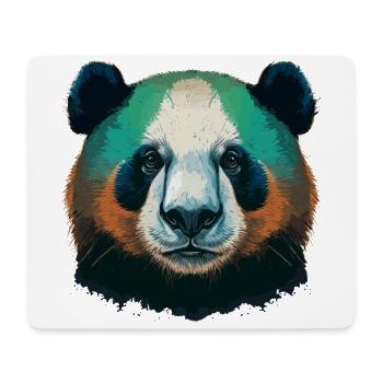 Panda Lover Gift - Mouse Pad (horizontal) - white - Front