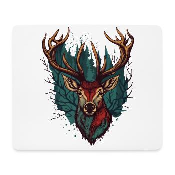 Elk Lover - Mouse Pad (horizontal) - white - Front