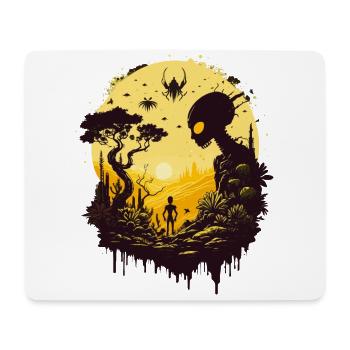 Alien Universe - Mouse Pad (horizontal) - white - Front