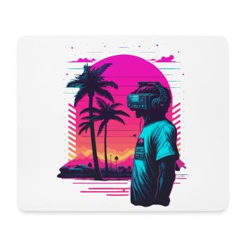 Music Dude - Mouse Pad (horizontal) - white - Front