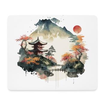 Sunset - Mouse Pad (horizontal) - white - Front