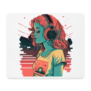Waifu - Mousepad (Querformat) - Weiß - Vorne