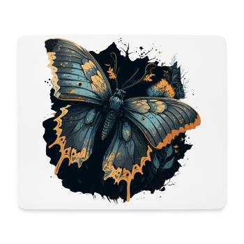 Dark Butterfly - Mouse Pad (horizontal) - white - Front