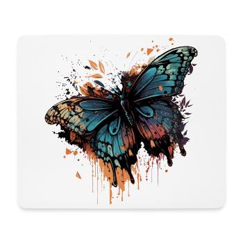 Elegant Butterfly - Mouse Pad (horizontal) - white - Front