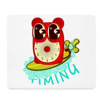 TIMING - Mouse Pad (horizontal) - white - Front