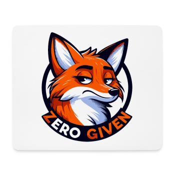 Zero Given - Fuchs Illustration - Mousepad (Querformat) - Weiß - Vorne