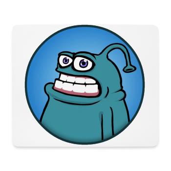 Mampfredo - Mouse Pad (horizontal) - white - Front