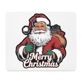 Santa Claus – Merry Christmas Illustration - Mouse Pad (horizontal) - white - Front