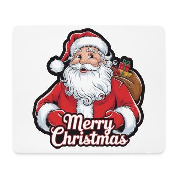 Santa Claus – Merry Christmas Illustration - Mouse Pad (horizontal) - white - Front