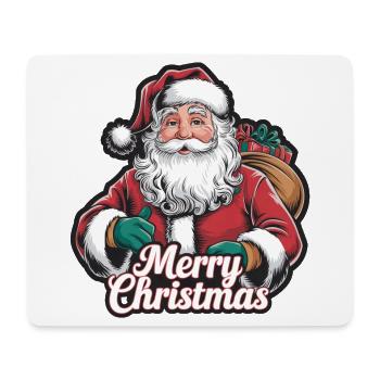 Santa Claus – Merry Christmas Illustration - Mouse Pad (horizontal) - white - Front