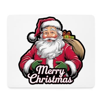 Santa Claus – Merry Christmas Illustration - Mouse Pad (horizontal) - white - Front