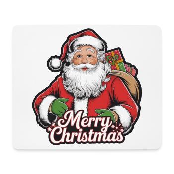 Santa Claus – Merry Christmas Illustration - Mouse Pad (horizontal) - white - Front