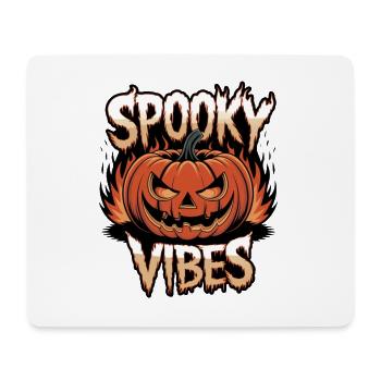 Spooky Jack-o'-lantern – Spooky Vibes - Tapis de souris (format paysage) - blanc - Devant