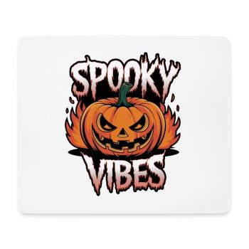 Spooky Jack-o'-lantern – Spooky Vibes - Tapis de souris (format paysage) - blanc - Devant