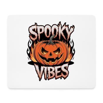 Spooky Jack-o'-lantern – Spooky Vibes - Tapis de souris (format paysage) - blanc - Devant