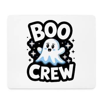 Süßes Gespenst – Boo Crew - Mousepad (Querformat) - Weiß - Vorne