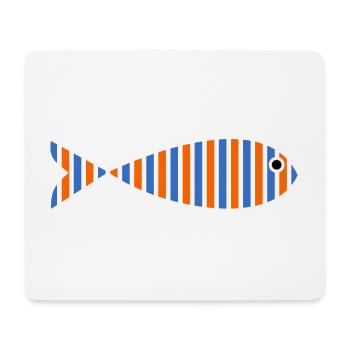 SARDINE. FISH. APRIL FOOL. EASTER. SEA - Mouse Pad (horizontal) - white - Front