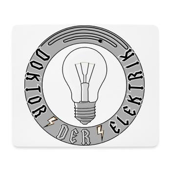 Doktor der Elektrik - Mousepad (Querformat) - Weiß - Vorne